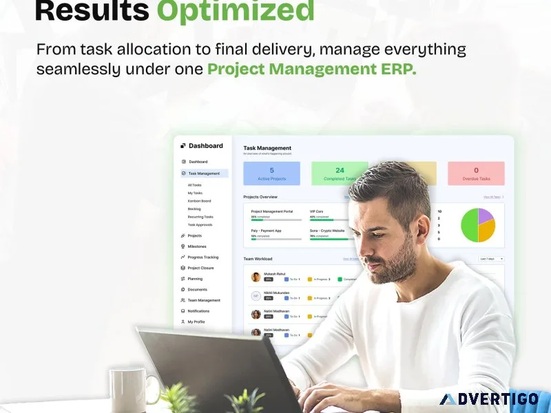 Project management erp software for efficient business workflow