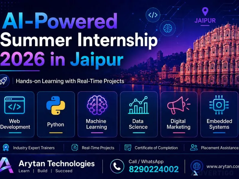 Ai powered summer training and internship 2026
