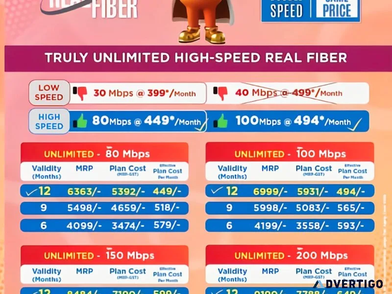 Gtpl wifi broadband internet service ahmedabad
