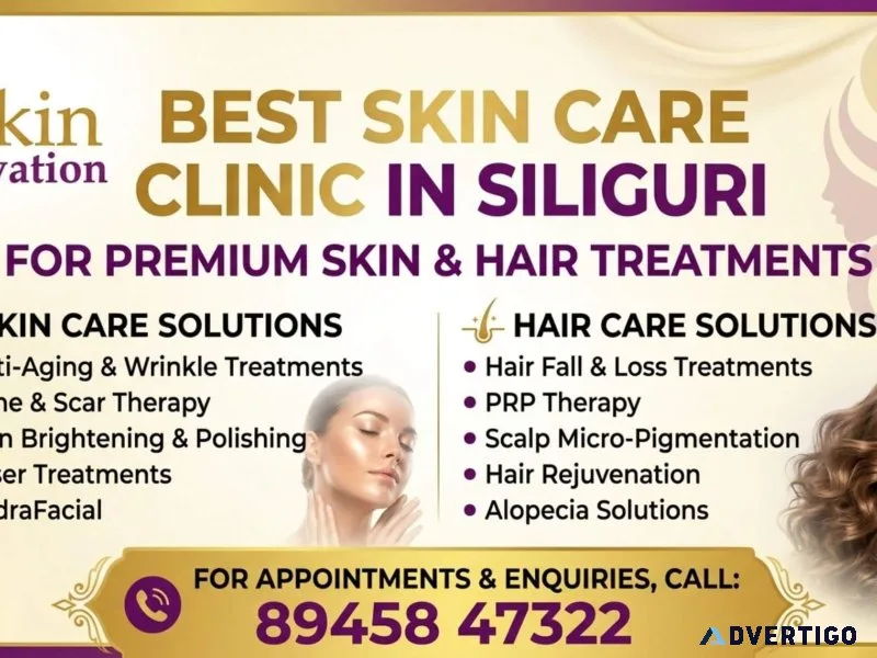 Best skin care clinic in siliguri for skin and hair treatment