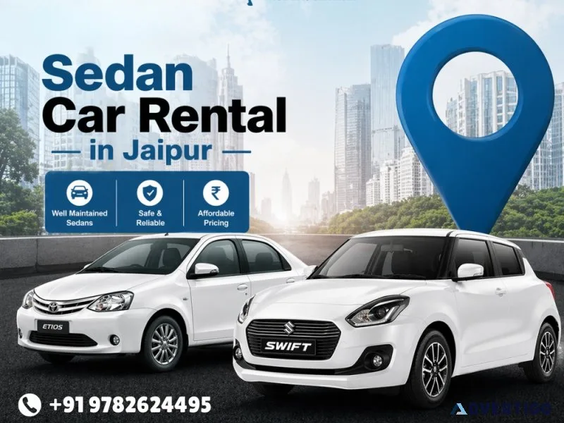 Sedan taxi service in jaipur at affordable rates