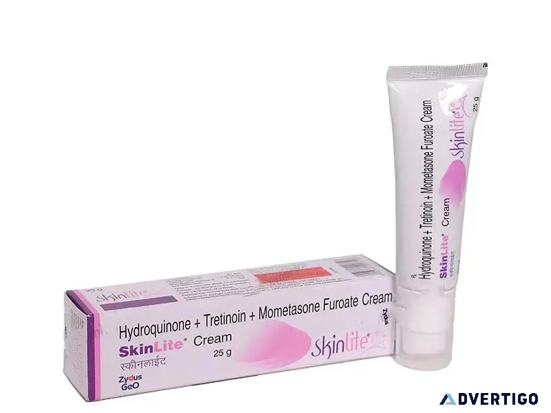 Skinlite hydroquinone tretinoin furoate cream 25g in dubai t