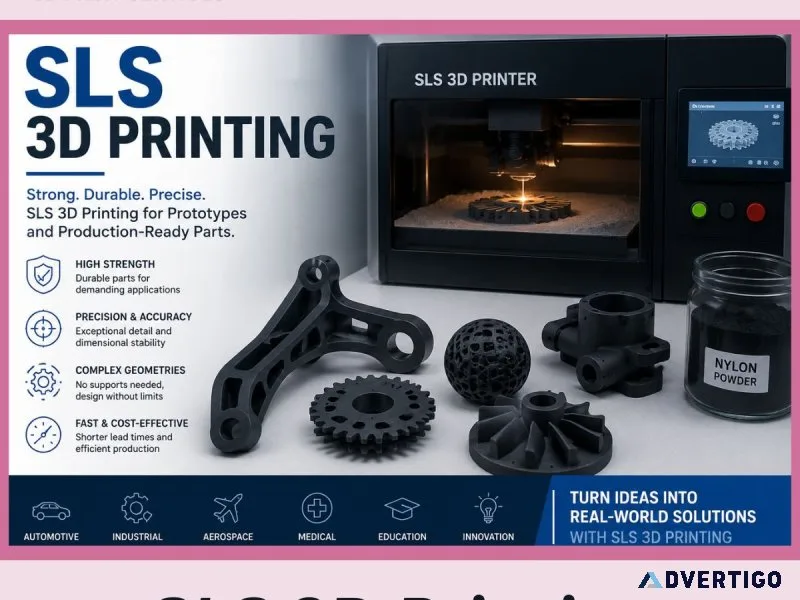 Get precision sls 3d printing services by metamorph
