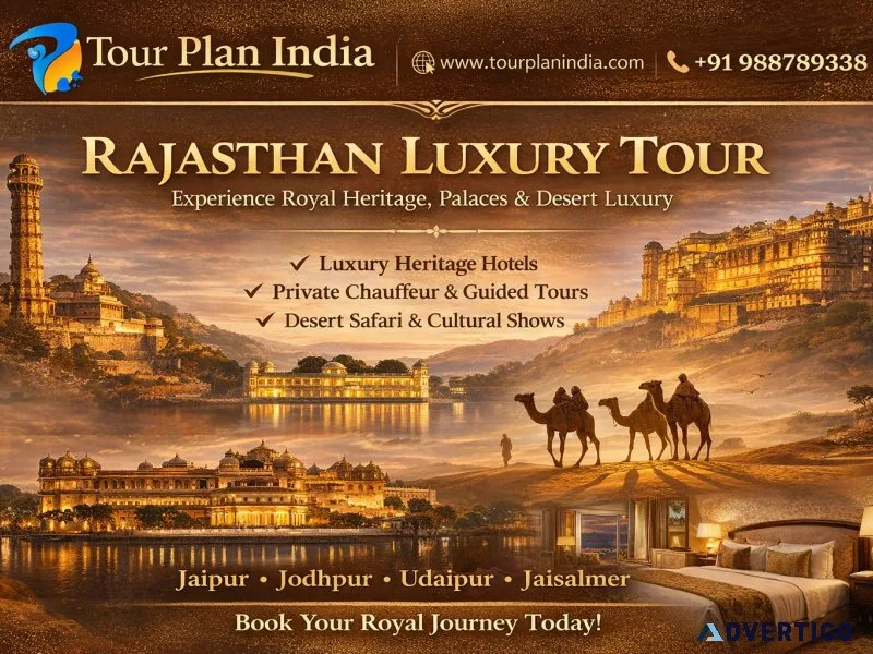 Rajasthan luxury tour packages royal heritage holidays by tour