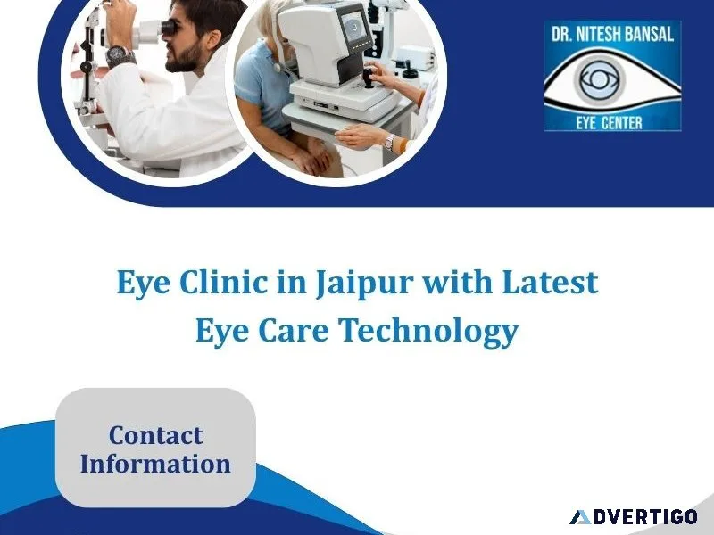 Eye clinic in jaipur with latest eye care technology