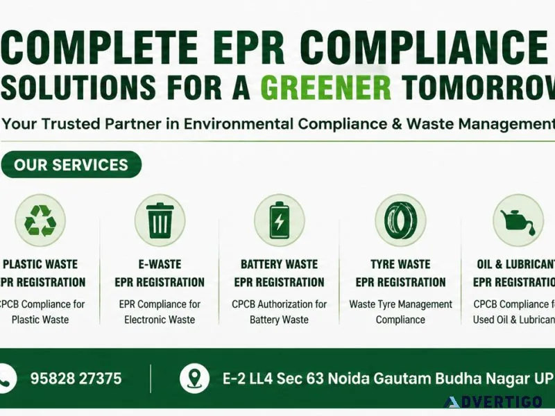 Epr ewaste registration consultant india