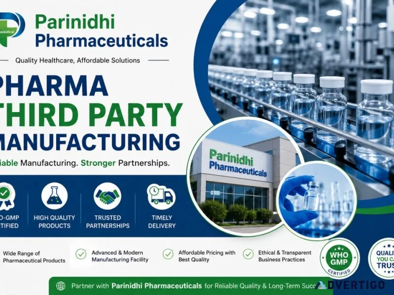 Pharma third party manufacturing