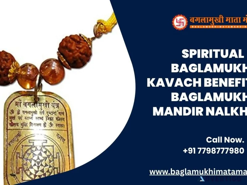 Baglamukhi kavach pendantas