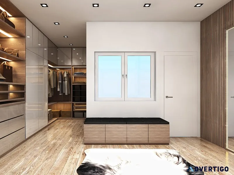 Aristo walkin wardrobe by innovante studio