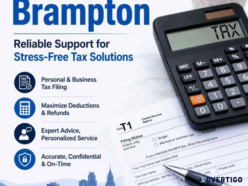 Tax services in brampton reliable support tax