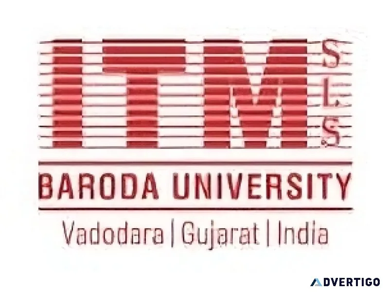 Itm sls baroda university best university in vadodara
