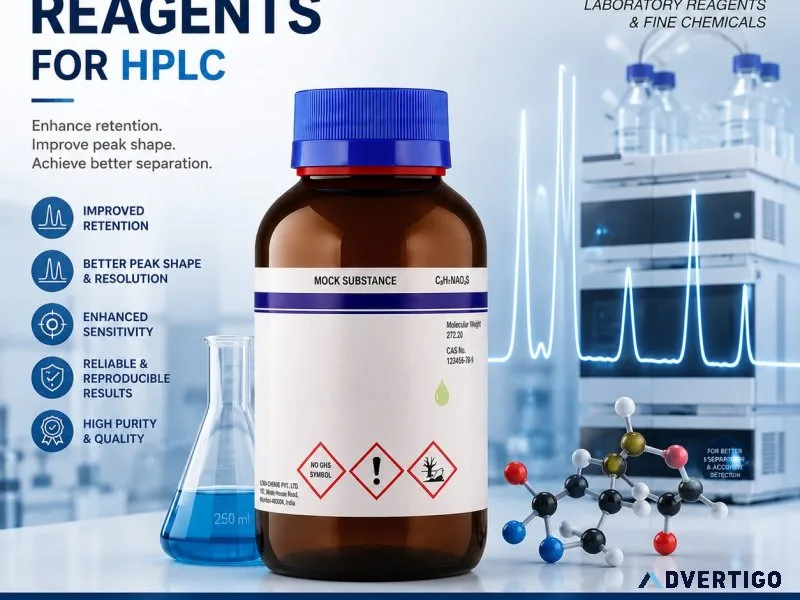 Hplc grade mobile phase additives for ion pair chromatography