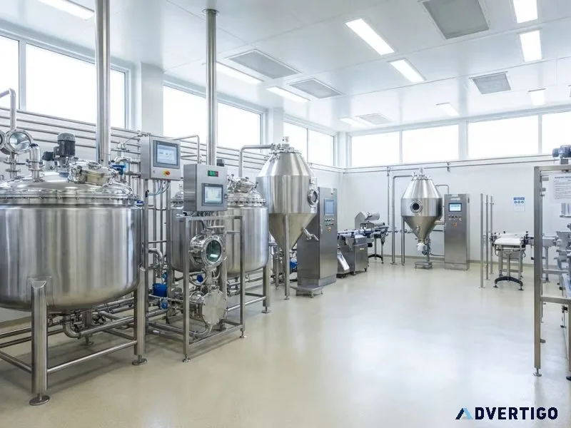 Food nutraceutical plants hygienic processing solutions
