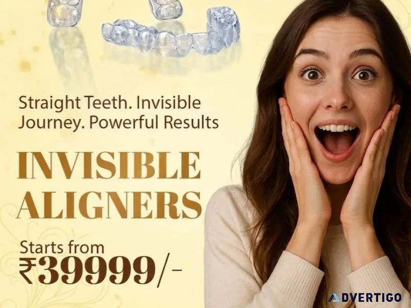 Unhappy with metal braces switch to invisalign at smile dental