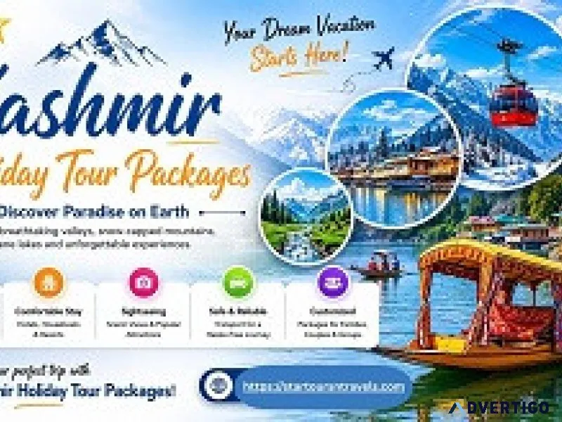 Kashmir holiday tour packages