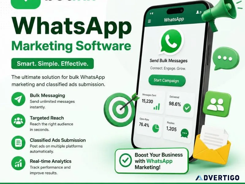 Whatsapp marketing software