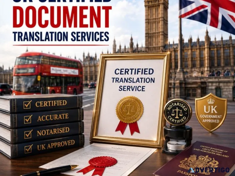 Uk certified document translation services