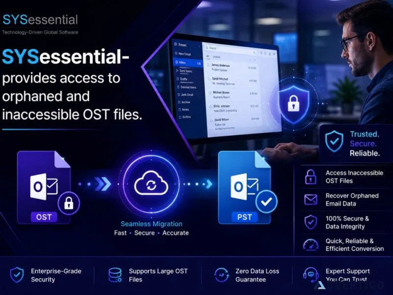 Sysessential provides access to orphaned and inaccessible ost f