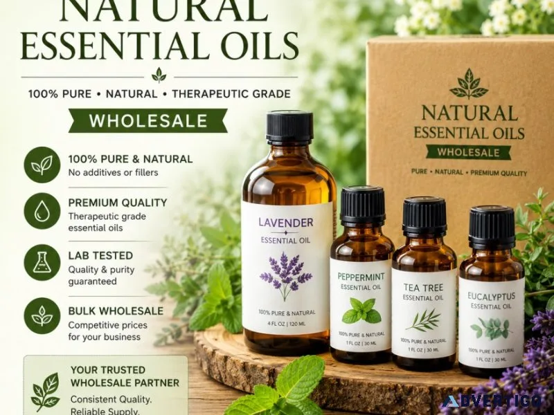 Natural essential oils wholesale in india