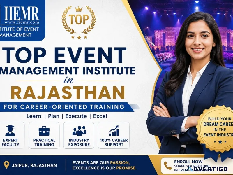 Top event management institute in rajasthan for careeroriented