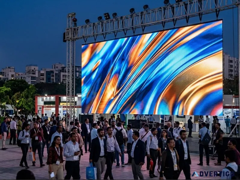Outdoor active led display