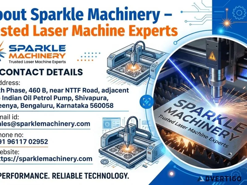 About sparkle machinery trusted laser machine experts