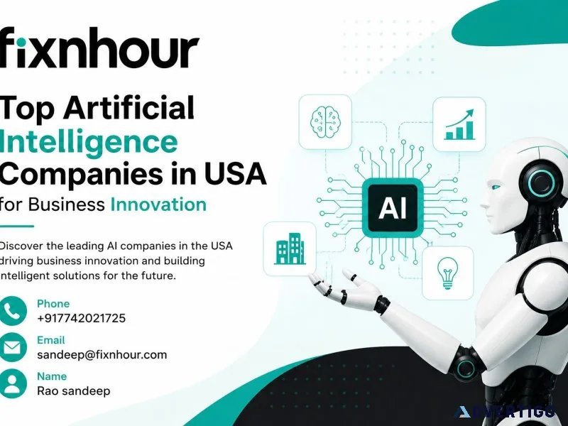 Top artificial intelligence companies in usa for business innova