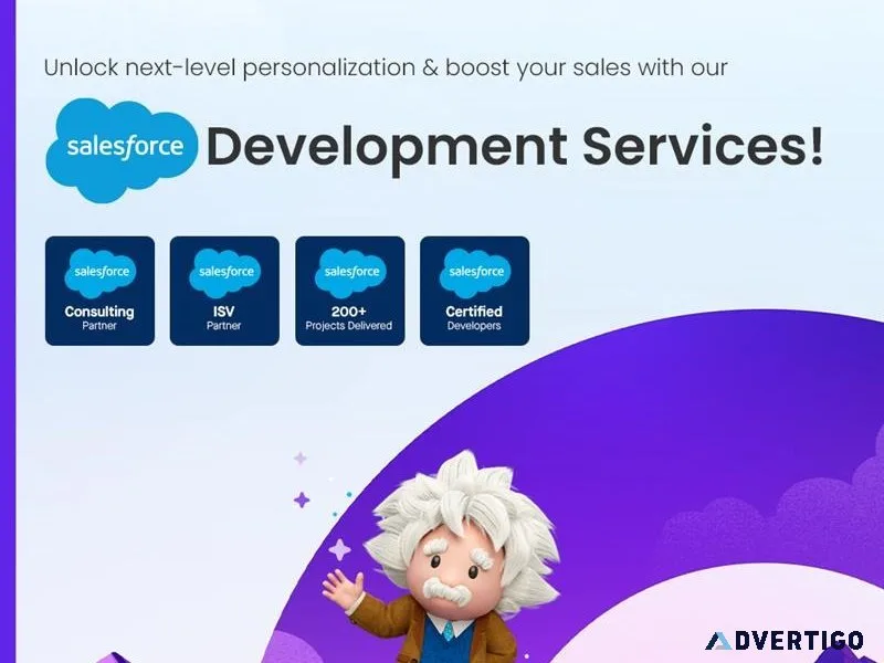Top salesforce crm development services company in india