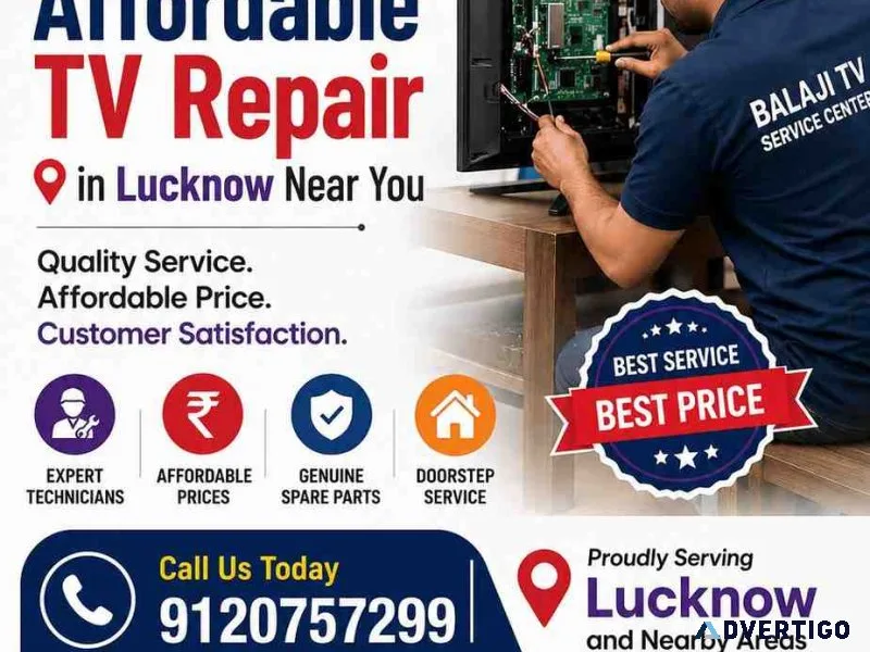 Affordable tv repair in lucknow near you