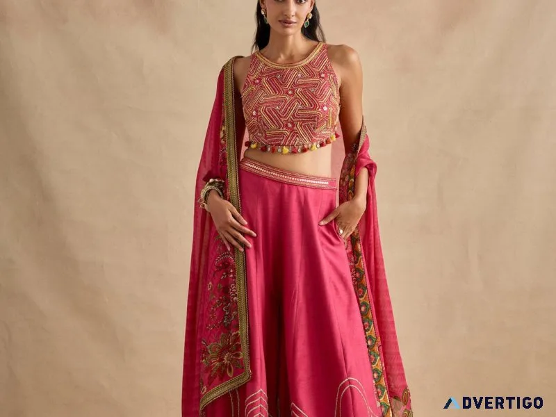 Explore wedding sharara suits online at kalista