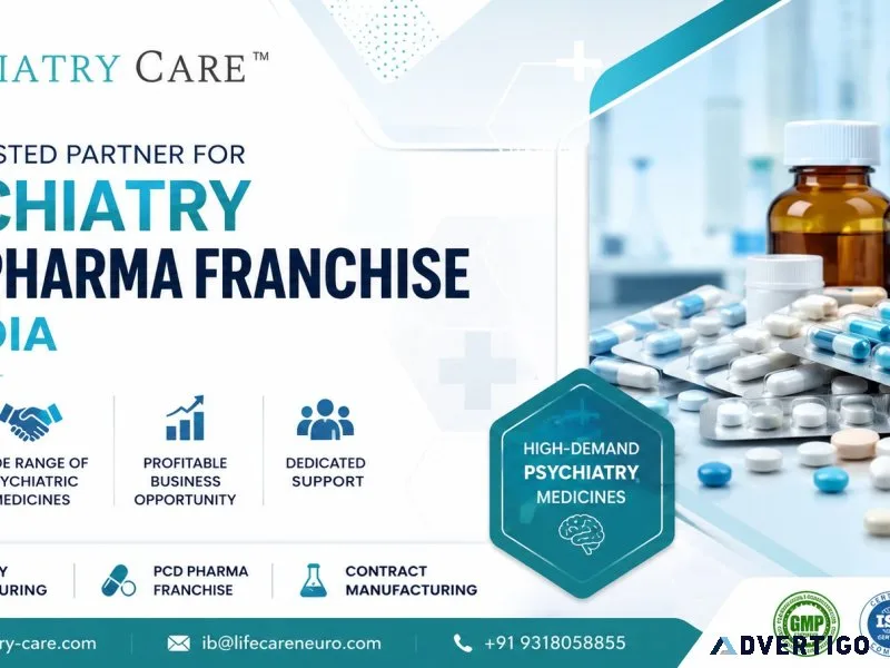 Psychiatry pcd pharma franchise in india