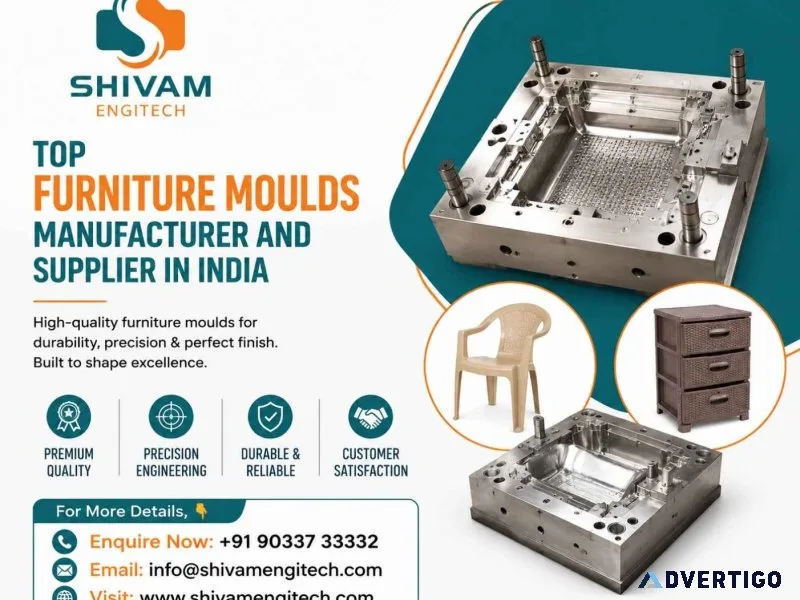 Top furniture moulds manufacturer and supplier in india shivam