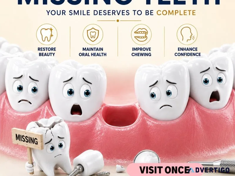 Permanent solutions for missing teeth advanced dental implants