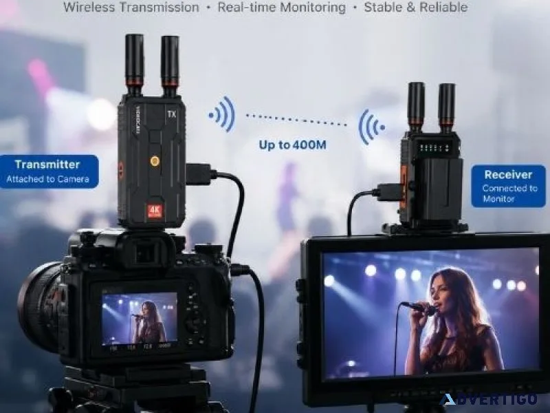 Buy new video streaming wireless transmitter for better live eve