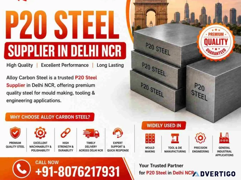 P20 steel supplier in delhi
