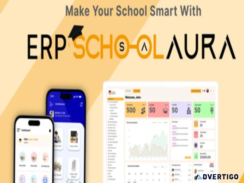 All in one school management software with mobile app
