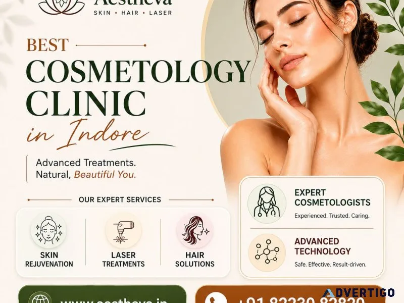 Best cosmetology clinic in indore aestheva