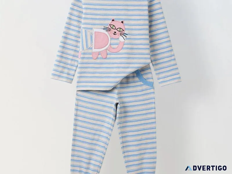 Girls set collection stylish comfortable kids wear
