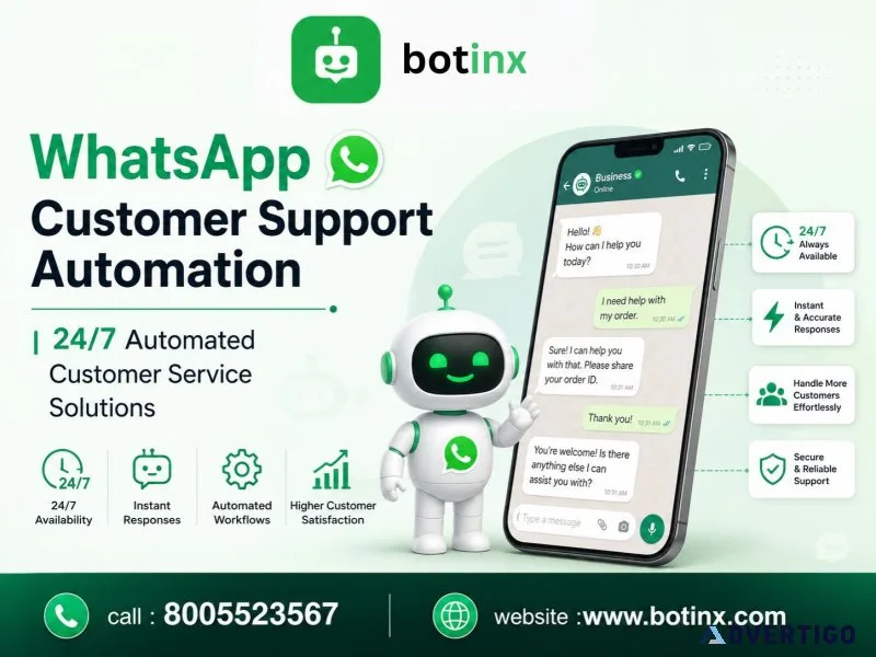 Whatsapp customer support automation