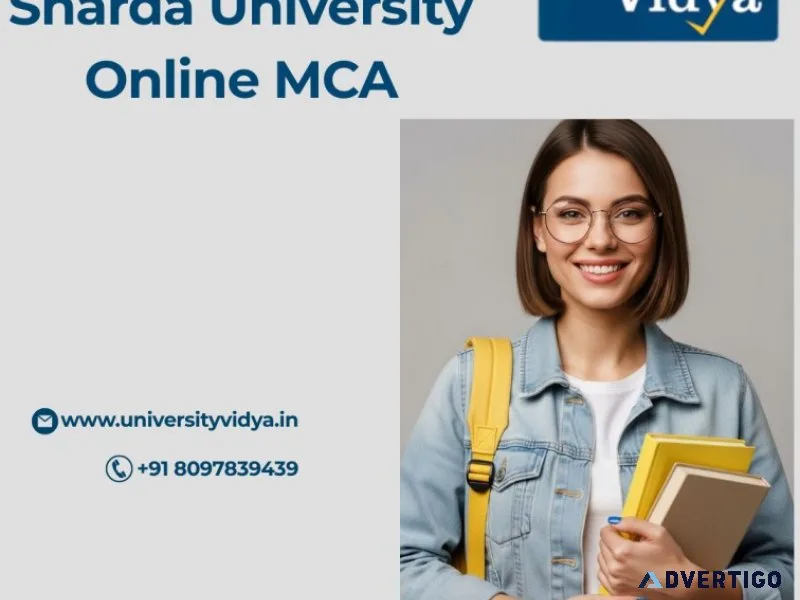 Propel your it career forward via sharda university online mca