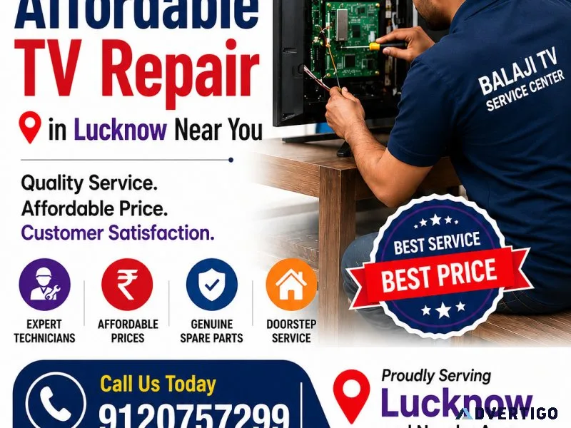 Expert tv repair in lucknow for all brands