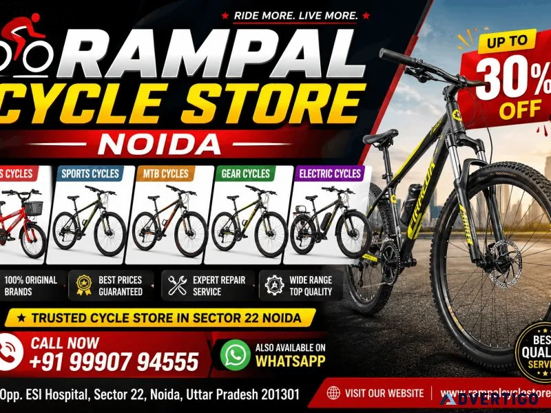 Cycle Shop in Noida with Premium Bicycle Collection