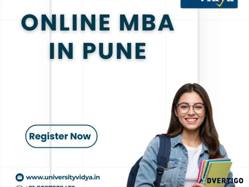 Secure your corporate future with an online mba in pune