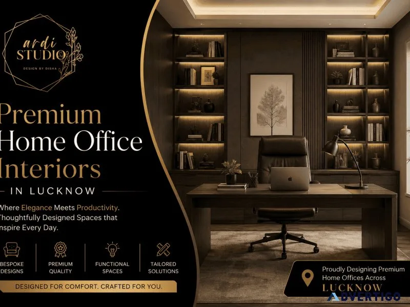Premium home office interiors in lucknow