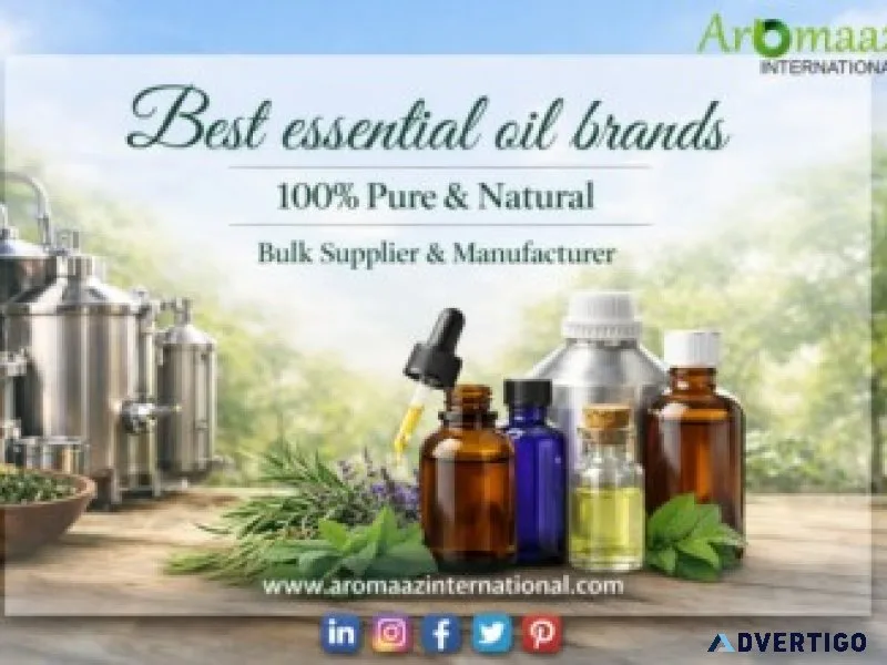 Why do businesses choose the best essential oils brands for prem