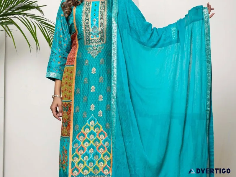 Kiaasa floral anarkali suit graceful ethnic style
