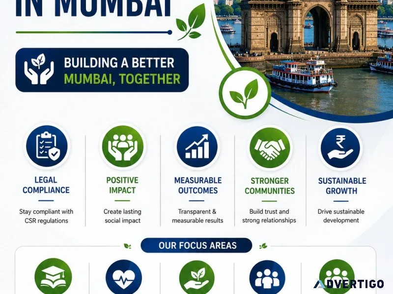 Csr compliant projects in mumbai partner with trusted ngos f
