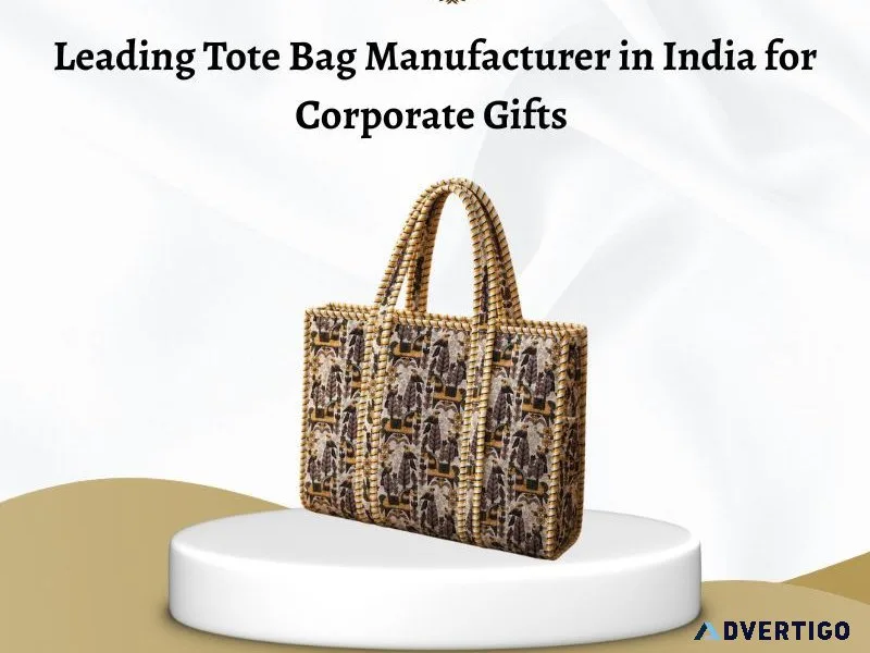 Leading tote bag manufacturer in india for corporate gifts