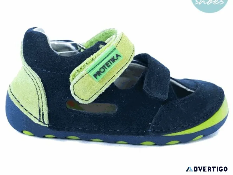 Toddler boys barefoot sneakers flip denim wide
