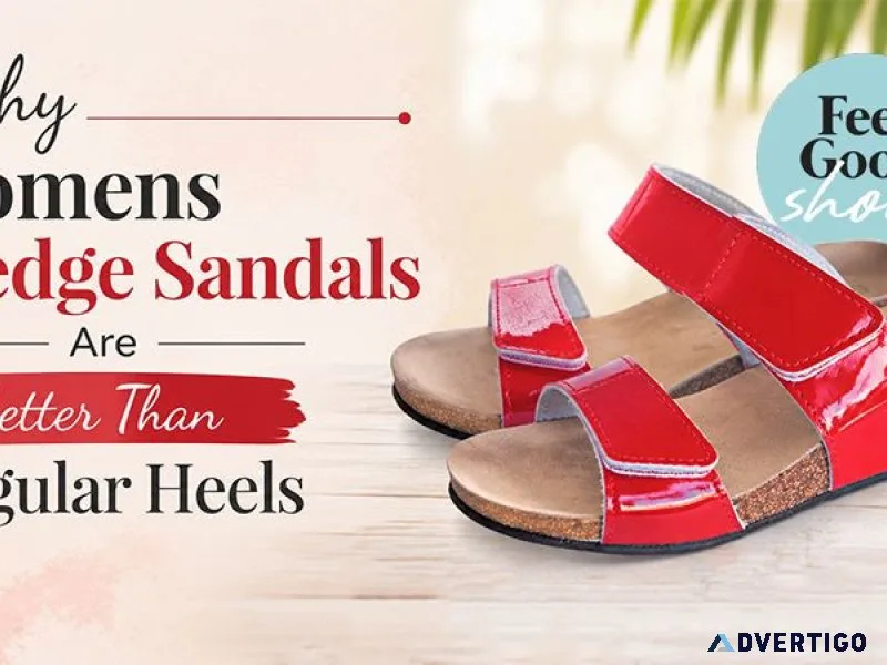 Why womens wedge sandals are better than regular heels